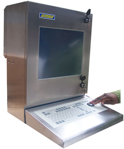 waterproof touch screen