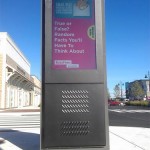 Zewnętrzny totem LCD