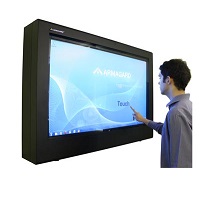 Digital signage monitor dotykowy