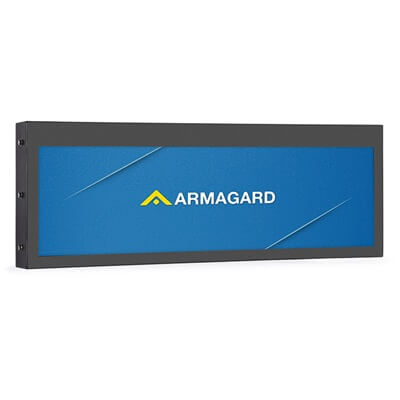 Obudowa do ultraszerokiego wyświetlacza LCD typu stretch o stopniu ochrony IP56