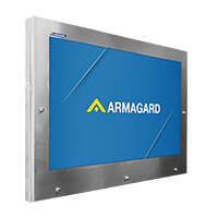 Przemysłowa obudowa monitora IP69K | Armagard Ltd
