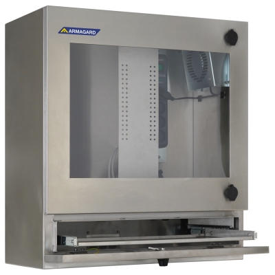 SENC-400 szafa na komputer ze stali nierdzewnej firmy Armagard