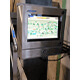 Szafa na komputer ze stali nierdzewnej w użyciu widok z prawej strony | SENC-400