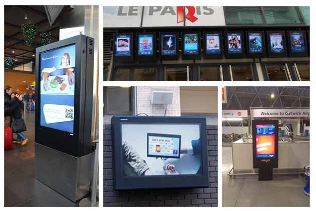 Totem digital signage